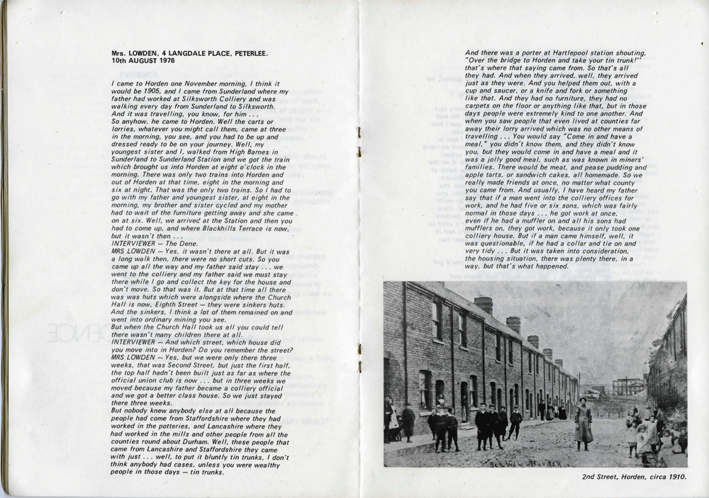STUART BRISLEY, Artist Project Peterlee: First Peterlee Report, 1976, Pages 14-15